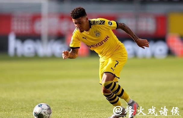 德甲-桑乔首发戴帽 多特6-1副班长仍落后拜仁7分 德甲-桑乔首发戴帽 多特6-1副班长仍落后拜仁7分